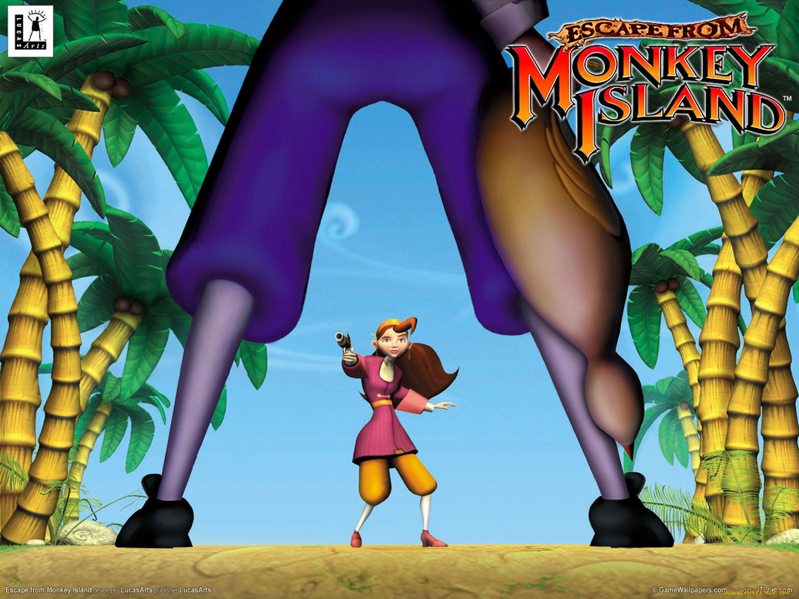 , , escape, from, monkey, island